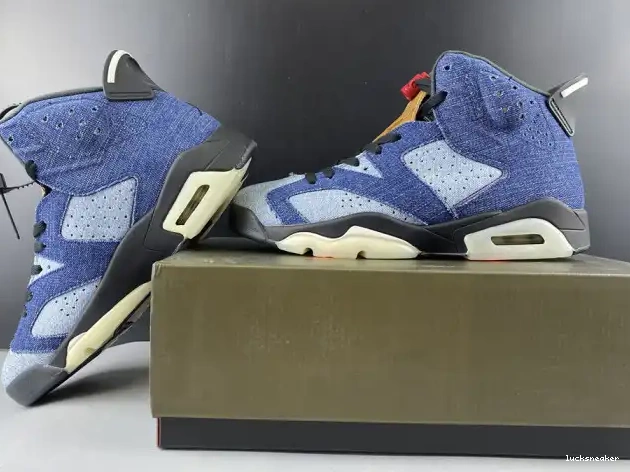 Rep LUCY 6 Denim Air Washed CT5350-401 Jordan 0409
